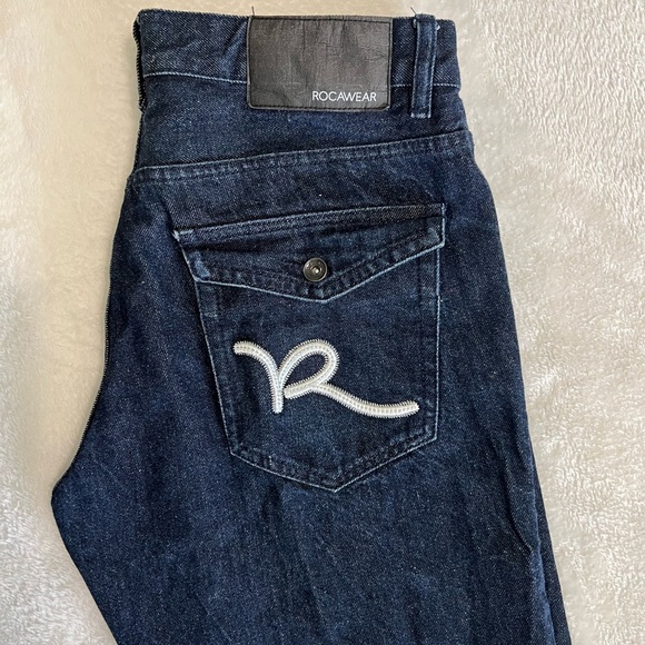 Rocawear Blue Relaxed Jeans Classic Fit. #022 - Picture 3 of 7